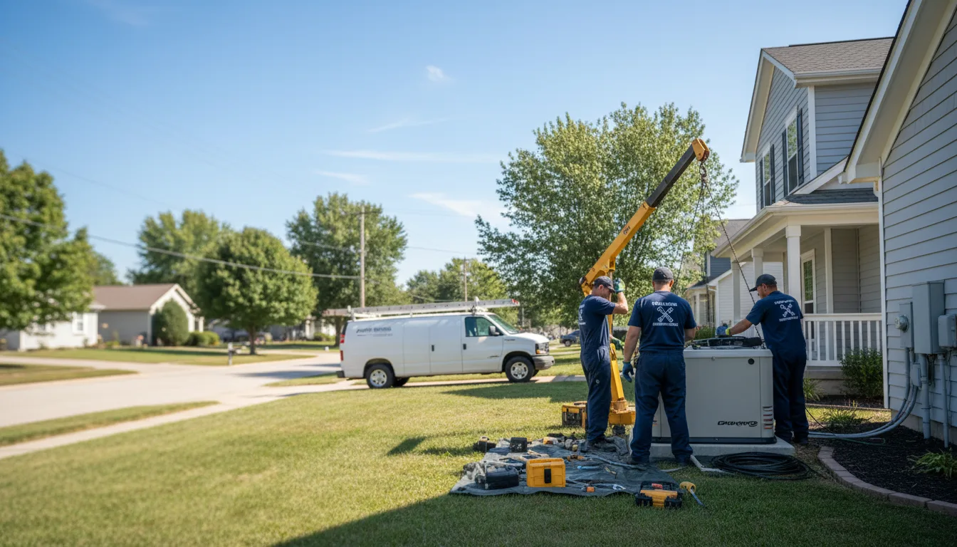 Generator Installation in Davis, IL near me